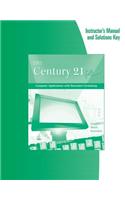 Solutions Key for Hoggatt/Shank's C21 Integrated Computer Applications  with Document Formatting, 8th