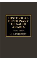 Historical Dictionary of Saudi Arabia