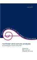 Nonlinear and Convex Analysis