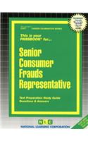 Senior Consumer Frauds Representative