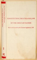 Constitution, Treaties & Laws of the Choctaw Nation