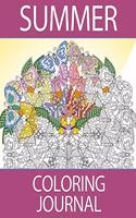 Summer Coloring Journal
