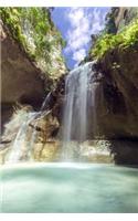 Waterfall notebook - achieve your goals, perfect 120 lined pages #2
