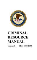 Criminal Resource Manual