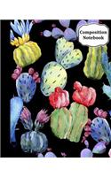Composition Notebook: Artistic Cover Composition Notebook For Mom, 8 x 10, 120 Wide Rule Lined Pages For Homework, Note Taking, Writing or Journaling