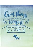 Great Things Never Come From Comfort Zones