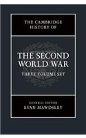 Cambridge History of the Second World War 3 Volume Hardback Set