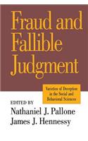 Fraud and Fallible Judgement