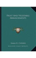 Fruit And Vegetable Arrangements