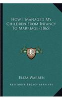 How I Managed My Children From Infancy To Marriage (1865)