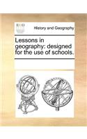 Lessons in geography