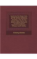 Geschichte Des Konigl. Sachs. Konigs-Husaren-Regiments No. 18: Von Der Errichtung Desselben, 1754, Bis Zur Neuzeit. Nach Alteren Und Neueren Quellen B(German)