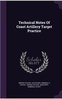 Technical Notes Of Coast Artillery Target Practice