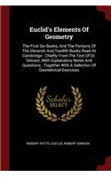 Euclid's Elements of Geometry: The First Six Books, and the Portions of the Eleventh and Twelfth Books Read at Cambridge: Chiefly from the Text of Dr. Simson, with Explanatory Not