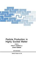 Particle Production in Highly Excited Matter