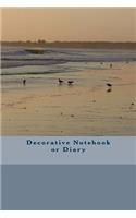 Decorative Notebook or Diary (The Beach)