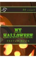 My Halloween: Sketch Book (50 Count)