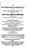 The Suttees' Cry to Britain, Containing Extracts from Essays Published in India