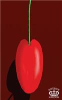 Notebook Kingdom: Cherry Journal/Diary Lined Paper 100 Pages 5"x8" Composition Book Watercolor Cherry