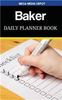 Baker Daily Planner Book: (English)