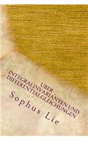 Uber Integralinvarianten Und Differentialgleichungen