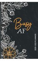 Busy AF 2020-2021 Planner