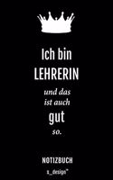 Notizbuch für Lehrer / Lehrerin