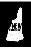 New Hampshire: A Journal, Notepad, or Diary to write down your thoughts. - 120 Page - 6x9 - College Ruled Journal - Writing Book, Personal Writing Space, Doodle, N