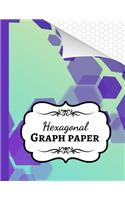 Hexagonal Graph Paper: Organic Chemistry Notebook / Journal / Workbook, 1/4 Inch Hexagons, Gifts For Chemists