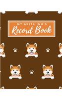 My Akita Inu's Record Book