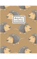 Hedgehog Composition Notebook - Back To School Journal For Boys