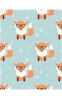 Fox Notebook White And Black Sketch Paper
