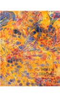 Dabble in Everything: Marble Dated Journal Pages, Notebook or Grid Paper Books