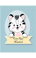 Cute Tiger Notebook