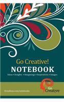 Go Creative! Notebook: 100 Page