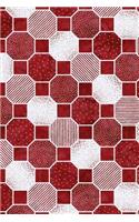 Journal Notebook Dotty Hexagon Pattern 13