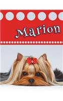 Marion: Personalized Address Book, Large Print, 8 1/2" x 11"