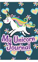 My Unicorn Journal: Blank Lined Notebook V27