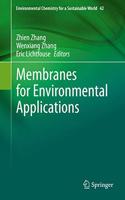 Membranes for Environmental Applications