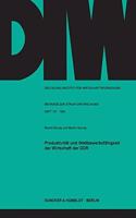 Produktivitat Und Wettbewerbsfahigkeit Der Wirtschaft Der Ddr