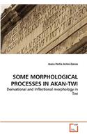 Some Morphological Processes in Akan-Twi