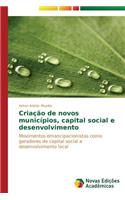 Criação de novos municípios, capital social e desenvolvimento