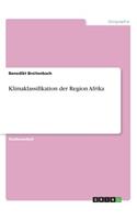 Klimaklassifikation der Region Afrika