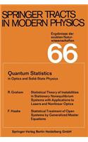 Quantum Statistics in Optics and Solid-State Physics