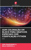 Aum Coloração Em Bloco Para Gráficos Especiais Com Codificação Python