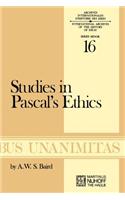 Studies in Pascal’s Ethics