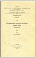 Commentaire Anonyme Du Livre d'Abba Isaie (Fragments)