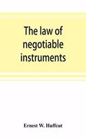 law of negotiable instruments