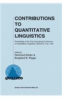 Contributions to Quantitative Linguistics