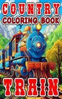 Country Coloring Book - Train